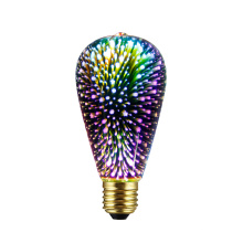 CE Certified LED 3D Bulb with 3D-Silvery Bulb Color